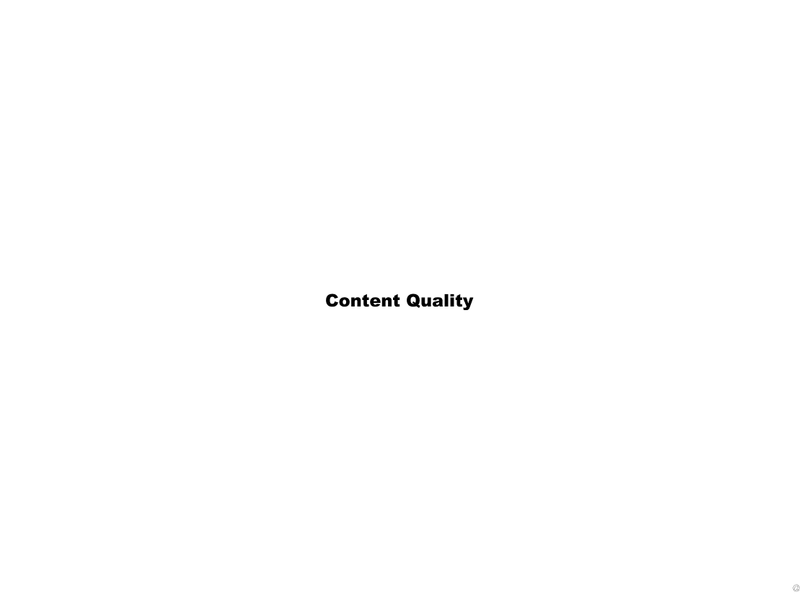 Content Quality